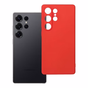 SOFT Ümbris jaoks SAMSUNG S25 Ultra punane