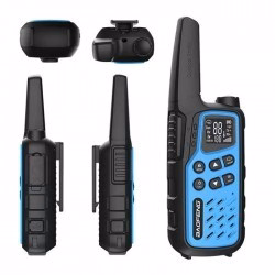 Baofeng BF-T25E raadiosaatjad, sinised, 2 tk