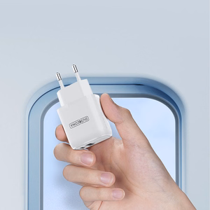 Dux Ducis Duzzona wall laadija T2 - USB + Type C - PD 30W valge