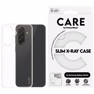 CARE by PanzerGlass Fashion X-Ray Ümbris jaoks Samsung Galaxy A36 5G - Läbipaistev
