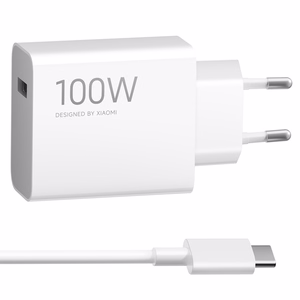 Seinalaadija Xiaomi MY-19-ER, 100W, 6.1A, 1 x USB-A, USB-C kaabliga, valge BHR095VEU