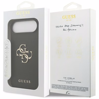 Guess Grained Big 4G & Classic Logo ümbris jaoks iPhone Air - must