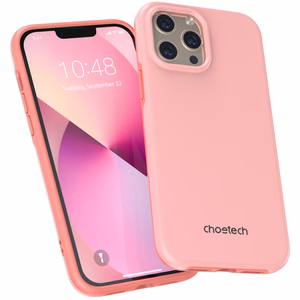Choetech MFM kukkumisvastane ümbris Made For MagSafe iPhone 13 Pro Max jaoks roosa (PC0114-MFM-PK)