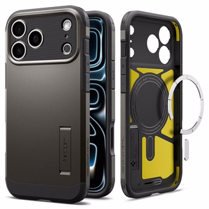 Spigen Tough Armor T MagSafe ümbris iPhone 17 Pro Max / 18 Pro Max jaoks, grafiithall