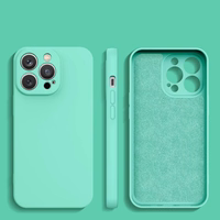 Silicone ümbris jaoks Samsung Galaxy A14 5G / Galaxy A14 silicone cover mint roheline
