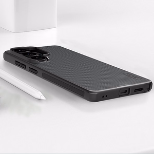 Nillkin Super Frosted Shield Pro Magnetic Ümbris ühilduv MagSafe for Samsung Galaxy S26 Ultra - must