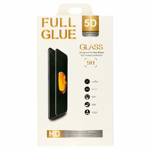 Karastatud klaas Full Glue 5D jaoks IPHONE 16 MUST