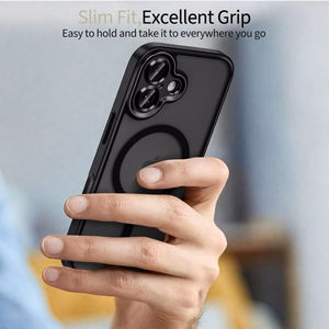 Tech-Protect MagCam MagSafe Ümbris jaoks iPhone 17 - Matt Must