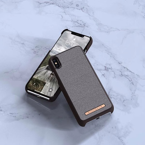 Nordic Elements Saeson Idun Pattern 1 ümbris seadmele iPhone XS Max, tumepruun