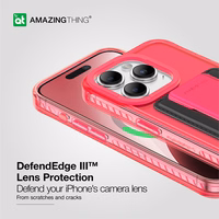 Amazing Thing Titan Pro Neon Mag Wallet Ümbris 10FT IP156.7PTWPN jaoks Iphone 15 Pro Max roosa with alus