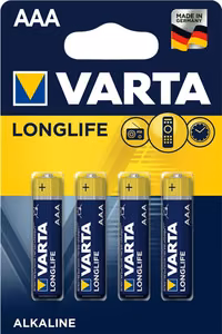 VARTA alkaline battery R3 (AAA) Longlife 4 pcs