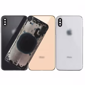 Tagakaas Ühildub iPhone Xs Max full housing / Valge / OEM