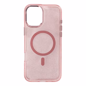 Glitter Ümbris with MagSafe jaoks Samsung Galaxy A16 5G - roosa
