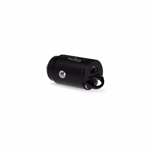 Puro Mini 30W Power Delivery 2 x USB-C Car Laadija - must