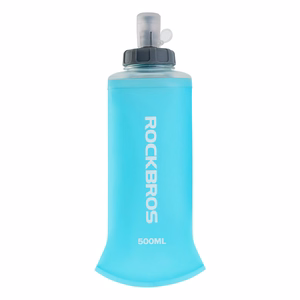 Rockbros 35210027001 pehme jooksupudel, 500 ml – helesinine