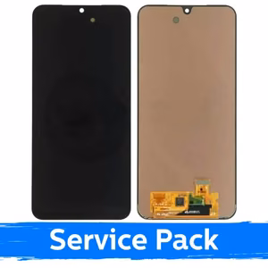 LCD-дисплей для Samsung A175 A17 4G чёрный (Service Pack) (версия NF)