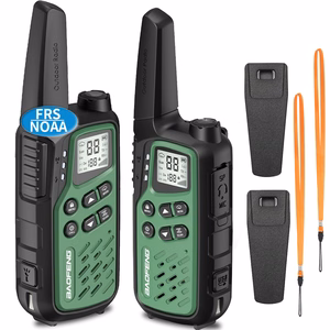Baofeng BF-T25E raadiosaatjate komplekt, 2 tk, rohelised