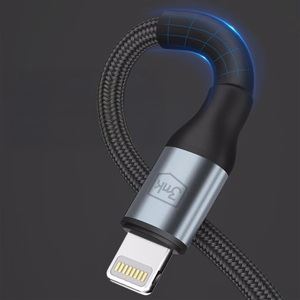 3mk Hyper Kaabel 3mk Hyper Kaabel N-SERIES USB-A / Lightning 1m 5V/2.4A 12W / must