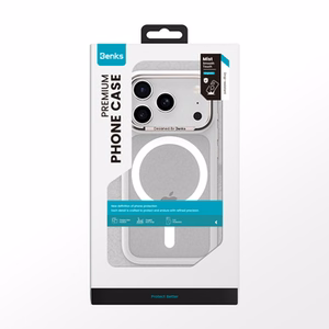 Benks Magnetic Mist Ümbris Metal Frame (0070) jaoks Iphone 17 Pro Max valge (Camera Control Button)