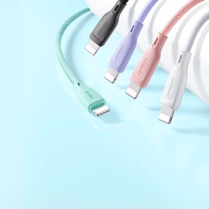 Joyroom S-A34 кабель Lightning (3A) 1м - розовый