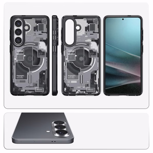 Spigen Ultra Hybrid Mag MagSafe ümbris Samsung Galaxy S26 Plus jaoks Zero One must