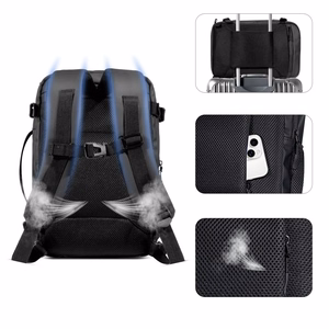 Tech-Protect Defender S50 Backpack jaoks Ryanair & Wizzar, 20L Laptop - must