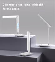 Yesido Lauaarvuti lamp DS20 induction koos LCD ekraan valge