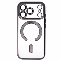 metallik MagSafe Ümbris jaoks Iphone 17 Pro Max Titanium