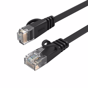 Orico PUG-C7B CAT7 10Gbps RJ45 Etherneti võrgukaabel interneti LAN lapik 5m - must