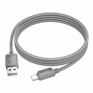 Кабель USB A to USB C Hoco 3A 1 м X113 серый