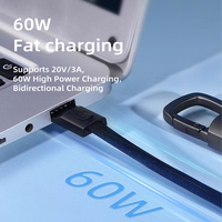 Tech-Protect Ultraboost DNA Kaabel with Keychain USB-C PD 60W / 3A - Hall