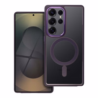 COLOR EDGE MAG COVER Ümbris compatible with MagSafe jaoks SAMSUNG S25 ULTRA deep lilla