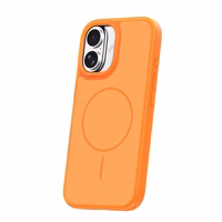 Frame Thin Mag ümbris for iPhone 16 6,1" oranž
