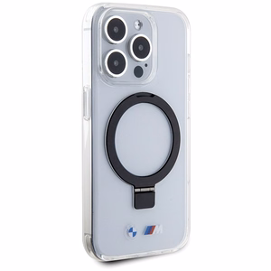 BMW Ring Stand M Collection MagSafe Ümbris jaoks iPhone 15 Pro - Clear