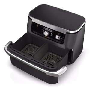 Ninja Foodi FlexDrawer AF500EU – kahe tsooniga kuumaõhufritüür, 2470 W, 10.4 l, must