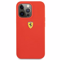 Ferrari FESSIHCP13XRE iPhone 13 Pro Max 6.7" punane/punane kõvakaaneline silikoonist ümbris