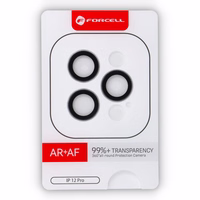 Camera glass to iPhone 12 Pro Forcell Premium hõbedane