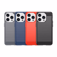 Flexible carbon pattern ümbris jaoks iPhone 15 Pro Carbon Ümbris - must