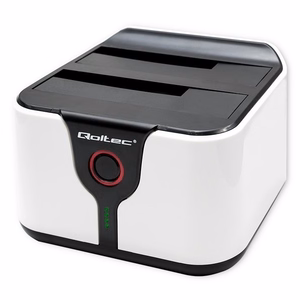 Qoltec 50309 HDD/SSD 2.5" 3.5" Dokkimisjaam SATA III USB 3.0 5Gb/s Kloonimine