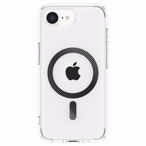 Spigen Ultra Hybrid MagSafe iPhone 16e Carbon Fiber Ümbris - Clear