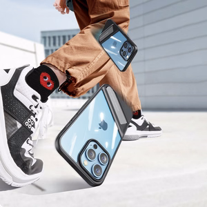 Ugreen Fusion Kickalus Ümbris iPhone 13 Pro Hard Cover with Gel Frame and Alus must (90153)