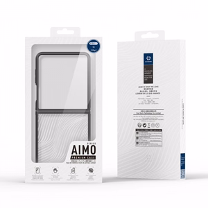 Telefoni ümbris Dux Ducis Aimo Samsung F751 Z Flip7 must
