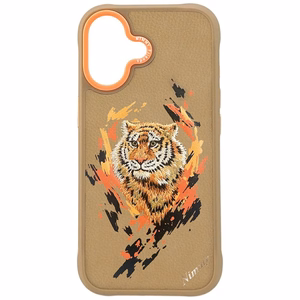 Nimmy Tiger MagSafe ümbris jaoks iPhone 17 - light brown