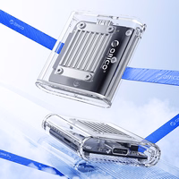 Orico TC20-M2-10G M.2 NVME USB-C 3.2 Disk Caddy - Läbipaistev