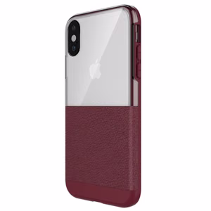 X-Doria Dash ümbris seadmele iPhone XS Max, bordoopunane