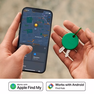 Chipolo POP Bluetooth-esemeleidja vahetatava patareiga iOS-i ja Androidi seadmetele, roheline