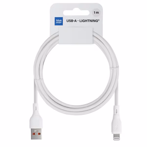 Kaabel USB A to Lightning Sinine Star 2,4A ECO 1 m PJ68-24-2.4 valge