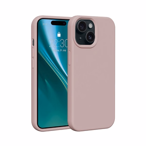 Etteri Silicone ümbris jaoks iPhone 15 6,1" light roosa