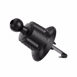 Crong Carclip Air Vent universaalne auto telefonihoidik ventilatsioonirestile, must