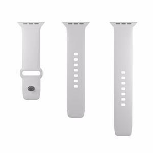 Силиконовый ремешок Puro Icon для Apple Watch 38 / 40 / 41 мм - белый (2 шт.)